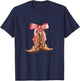 Cowgirl Boots Country Cute Preppy Girls Toddler Kids Women T-Shirt - T-Shirt | Navy