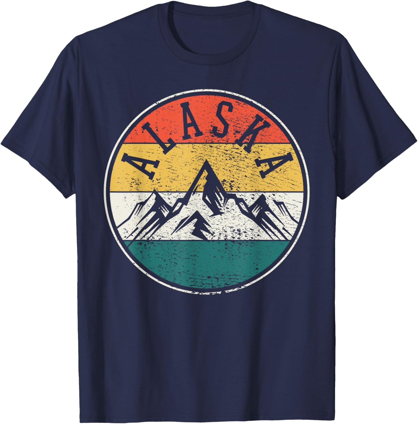 Alaska Vintage T-Shirt - T-Shirt | Navy