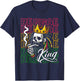 Reggae Skeleton - Rasta Music Rastafarian Reggae King T-Shirt - T-Shirt | Navy
