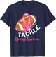 Football Breast Cancer Awareness Shirt for Husbands Men Dad T-Shirt - T-Shirt | Navy