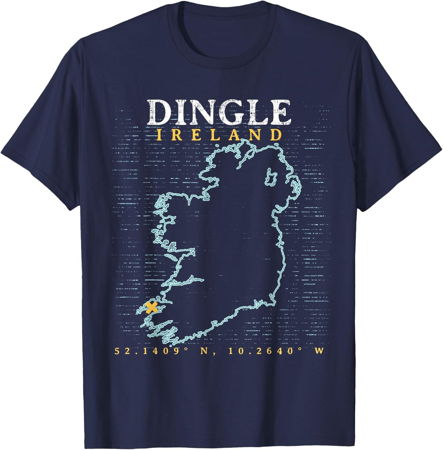 Dingle Ireland T-Shirt - T-Shirt | Navy