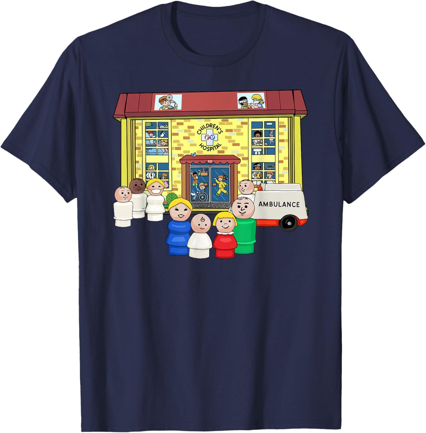 Children's Hospital T-Shirt - T-Shirt | Navy