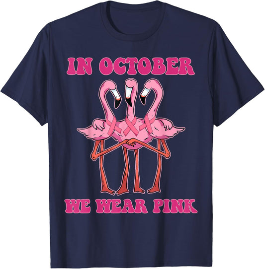 Breast Cancer shirt Women Breast Cancer Awareness T-Shirt - T-Shirt | Navy