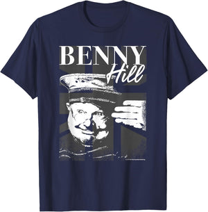 Comedian Sailors Hat Salute Britain T-Shirt - T-Shirt | Navy