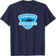 Barbados Shark Souvenir Boys Vintage Beach T-Shirt - T-Shirt | Navy