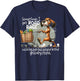Dog Sometimes I Get Road Rage Walking Behind People T-Shirt - T-Shirt | Navy