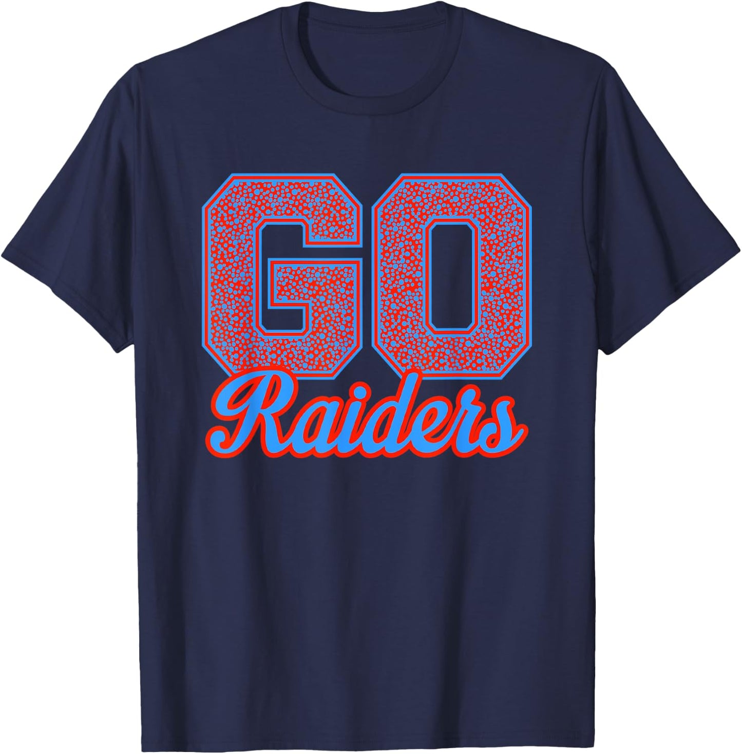 Skyline Raiders GO! School Pride T-Shirt - T-Shirt | Navy