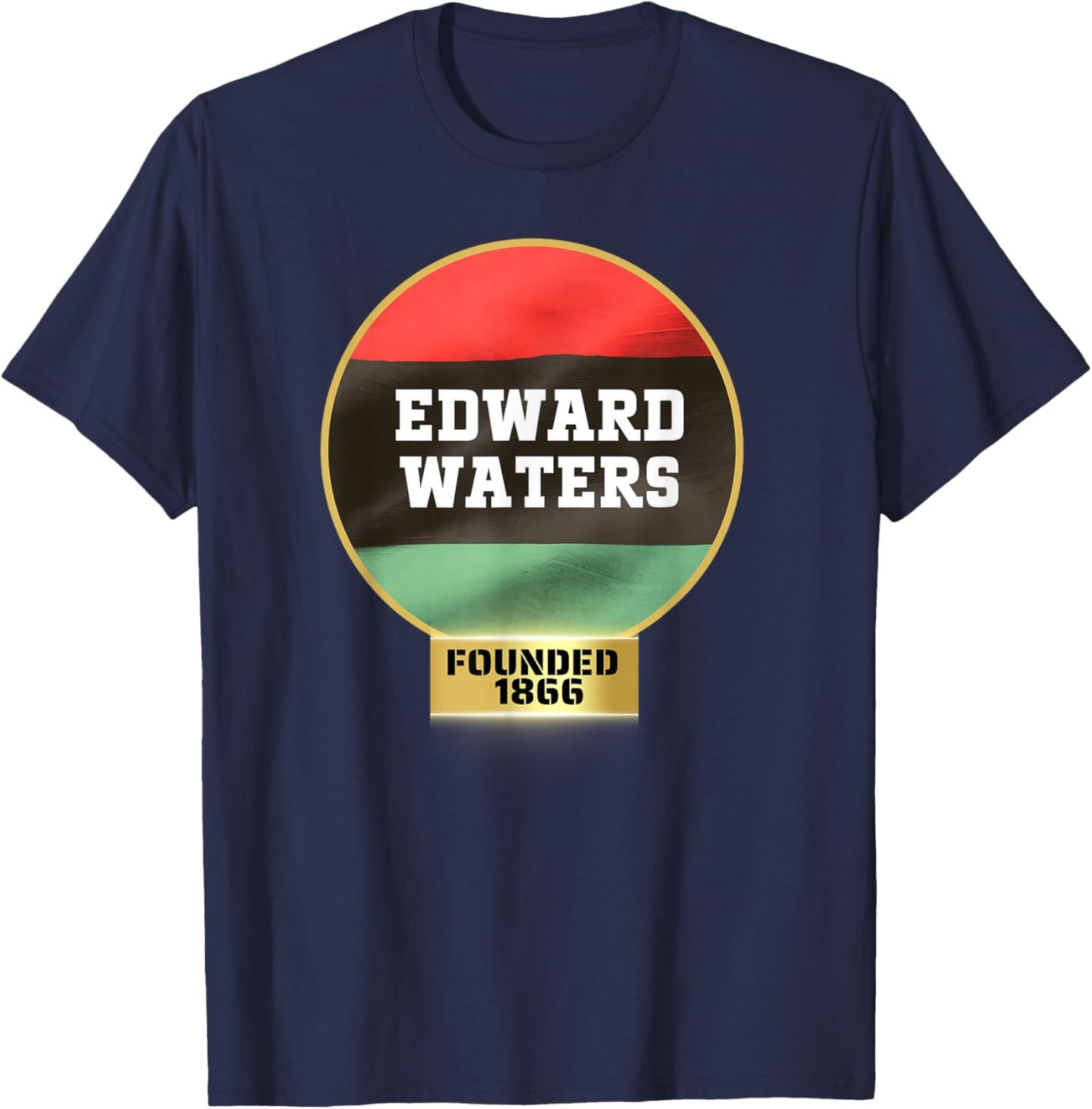 Edward Waters, EWU, HBC, Proud HBCU , Small T-Shirt - T-Shirt | Navy