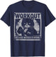 Funny Gym Parody Graphic For Cat Lovers, Ironic Workout Meme Women T-Shirt - T-Shirt | Navy