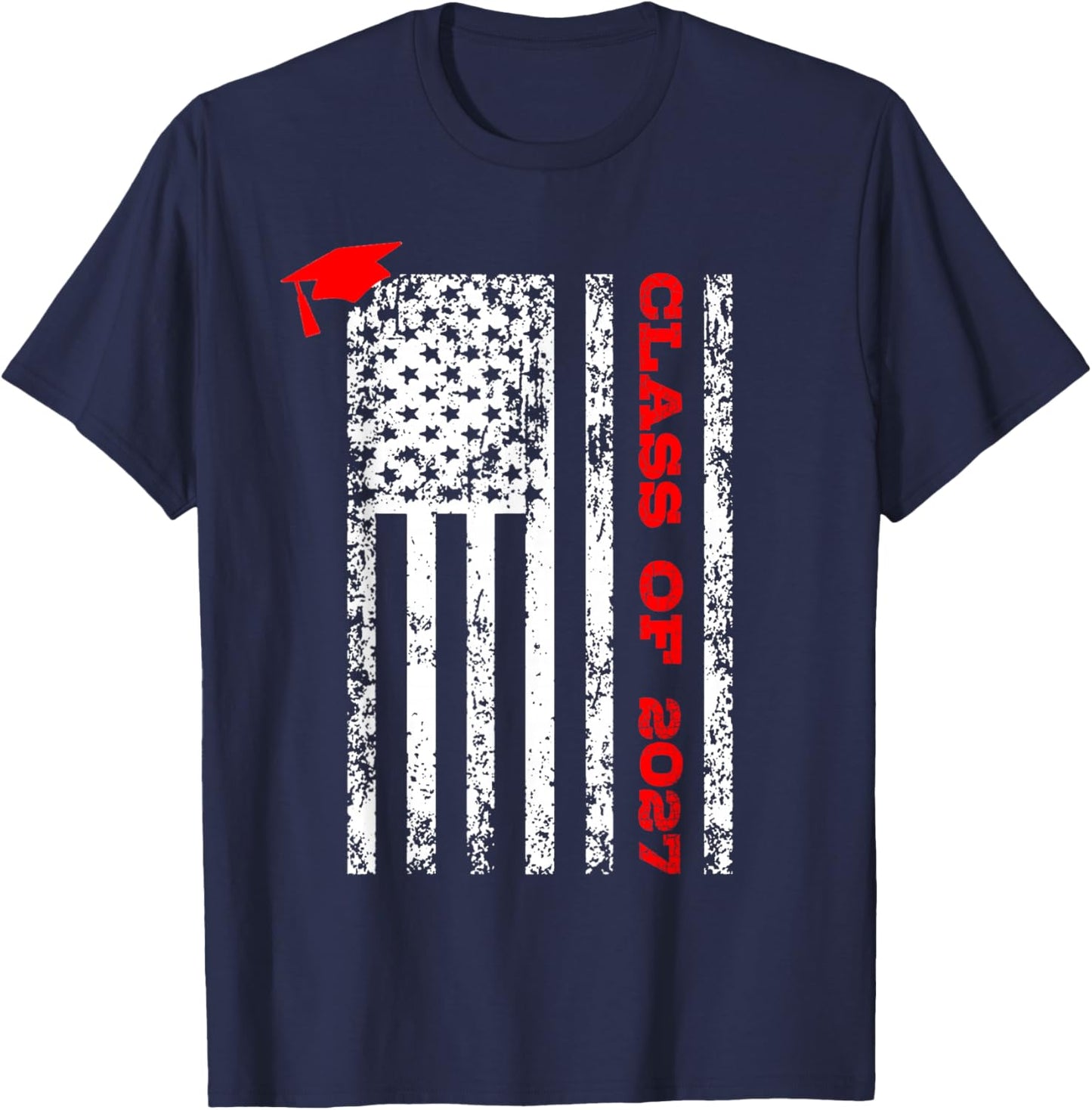 Class of 2027 T-Shirt - T-Shirt | Navy