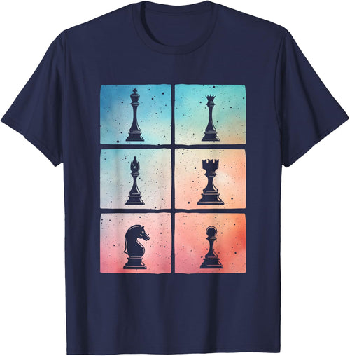 Cool Chess Art Women Kids Chess Player Chess Novelty