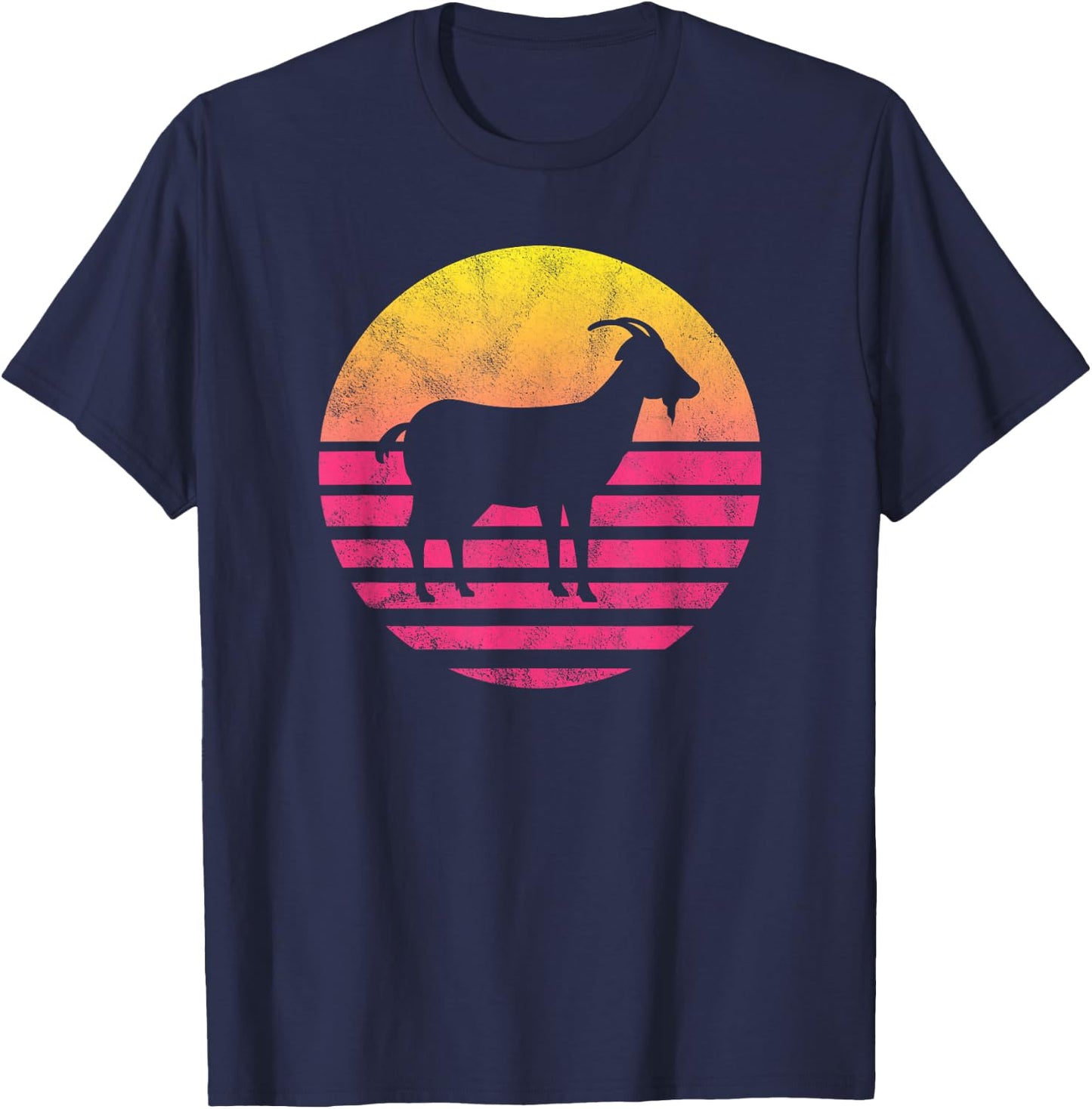 Classic Goat Gift T-Shirt - T-Shirt | Navy