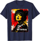 Punk Girl Graffiti Grunge 90s Distressed Graphic Vintage T-Shirt - T-Shirt | Navy