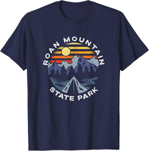 Roan Mountain State Park Tennessee Mountains Vacation T-Shirt - T-Shirt | Navy