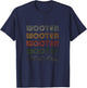 Love Heart Wooten Grunge Vintage Style Black Wooten T-Shirt - T-Shirt | Navy