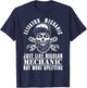 Elevator Mechanic Like Regular Mechanic But More Uplifting T-Shirt - T-Shirt | Navy