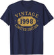 28th Birthday Women 28 Year Old Men Funny 1998 28 Year Old T-Shirt - T-Shirt | Navy