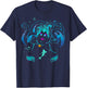 Disney The Little Mermaid Ursula Flotsam and Jetsam Small T-Shirt - T-Shirt | Navy