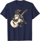 Starling Playing The Guitar T-Shirt - T-Shirt | Navy