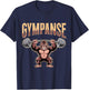 Gewichtheber GYMPANSE Bodybuilding Lustig Gym T-Shirt - T-Shirt | Navy