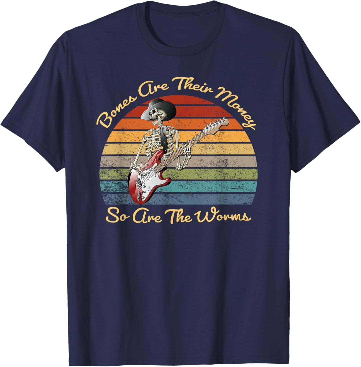 Their Bones are Their Money I Think You Should Leave T-Shirt - T-Shirt | Navy