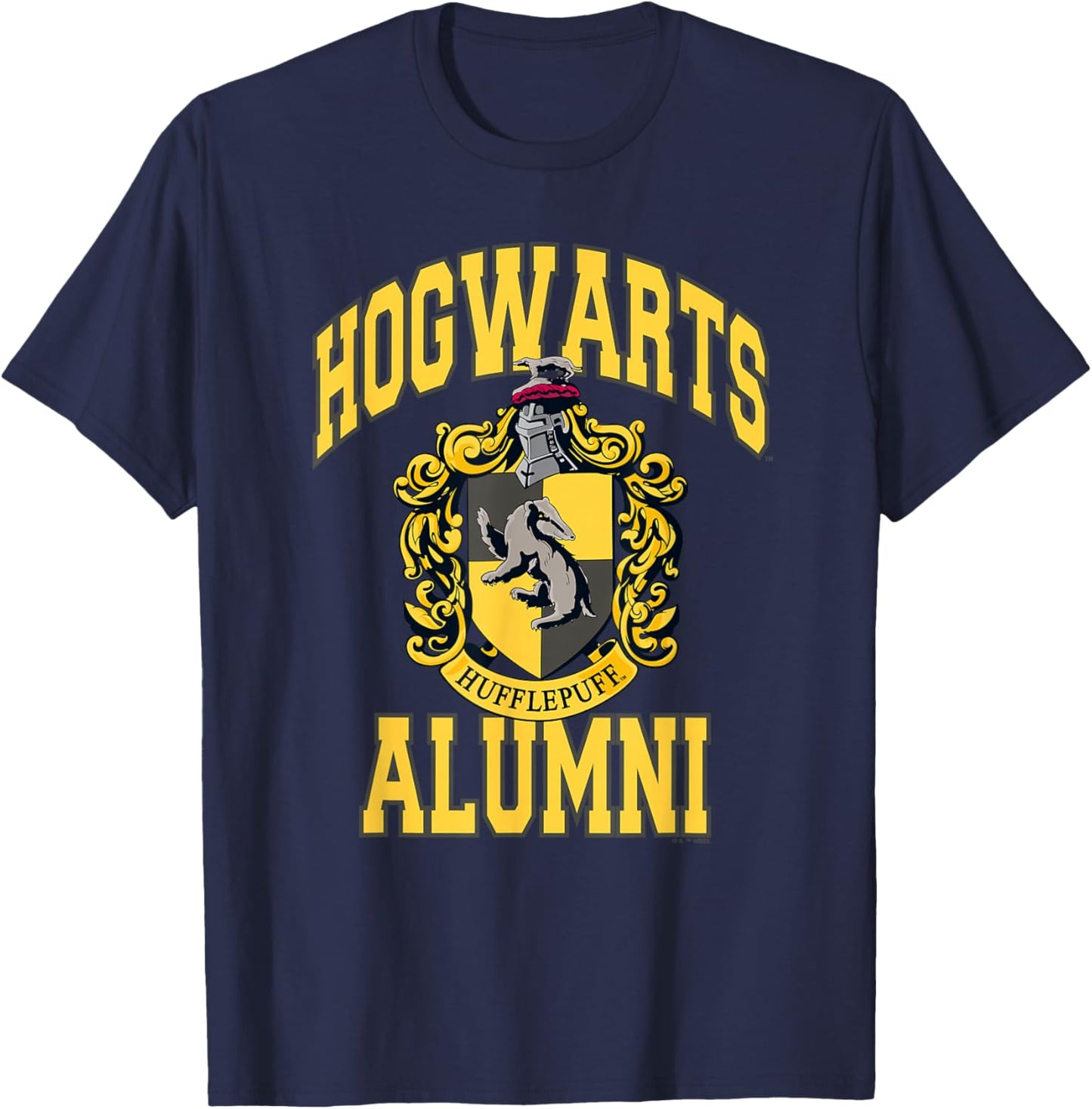Harry Potter Hogwarts Hufflepuff Alumni T-Shirt - T-Shirt | Navy