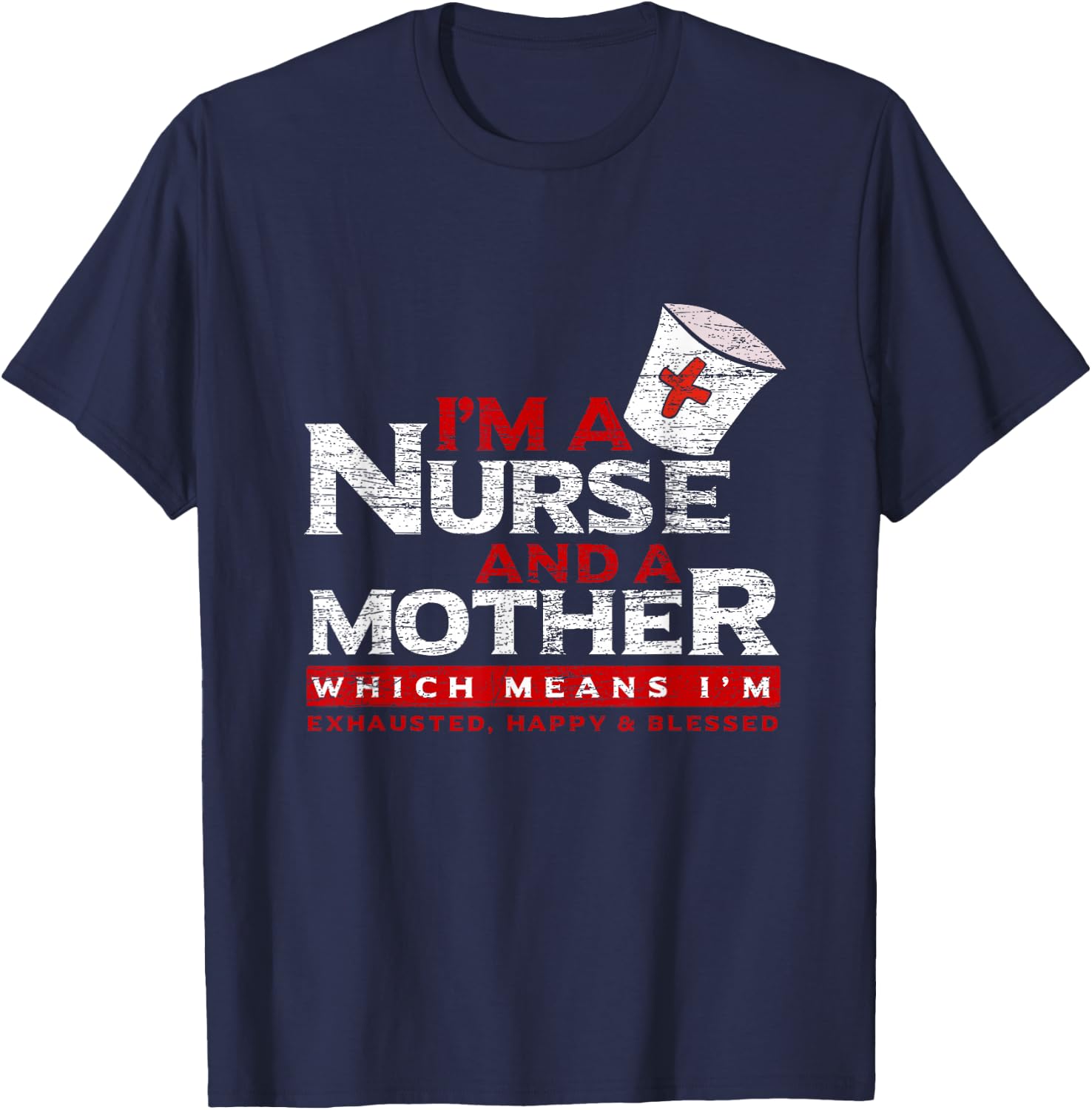 Mother's Day Gift Doctor Assistant Nurse T-Shirt - T-Shirt | Navy