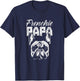 Frenchie Papa Lover Owner French Bulldog Dad Father Daddy T-Shirt - T-Shirt | Navy
