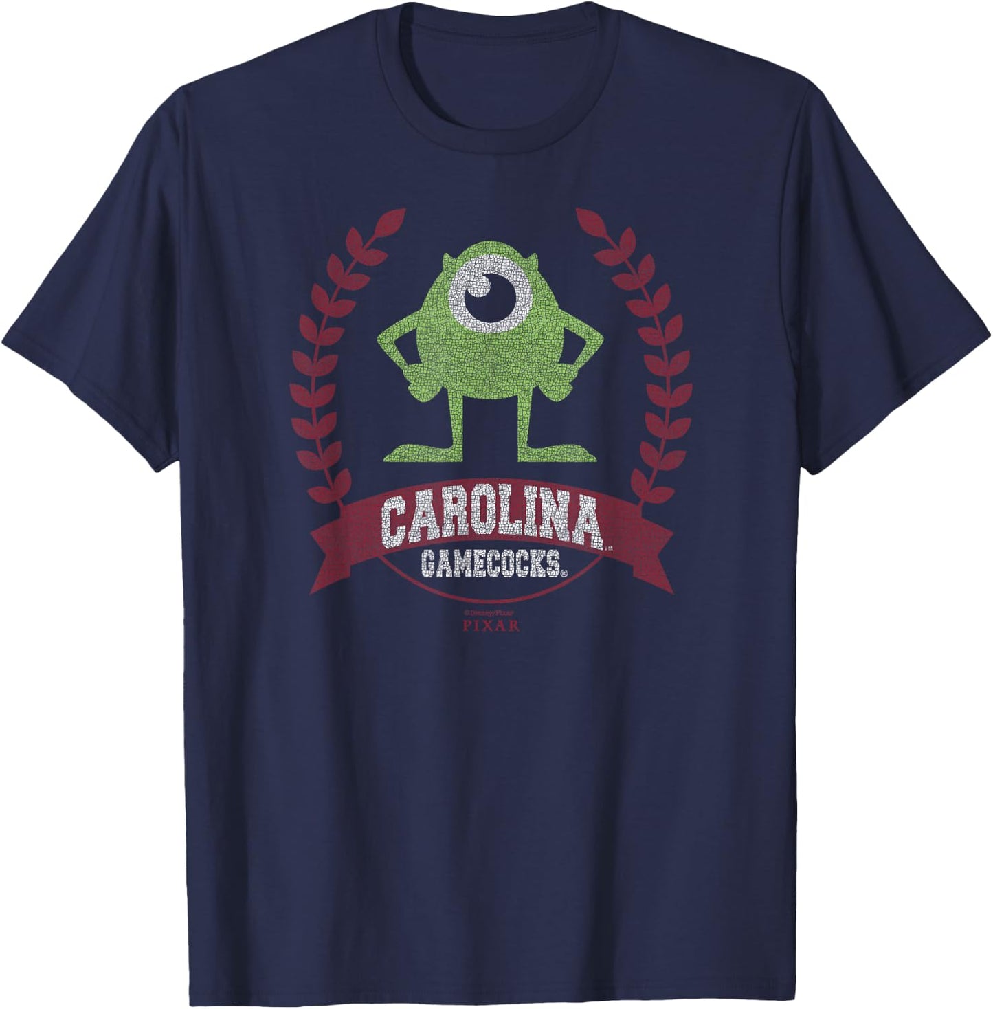 South Carolina Gamecocks Monsters University Mike Black T-Shirt - T-Shirt | Navy