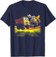 Soccer Ball Kids Football Construction Trucks Toddler Boys T-Shirt - T-Shirt | Navy