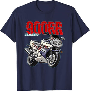 CBR, 900RR, 900cc, CBR900, Motorcycle, Motorcycle, Road Racing, Biker T-Shirt - T-Shirt | Navy
