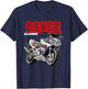 CBR, 900RR, 900cc, CBR900, Motorcycle, Motorcycle, Road Racing, Biker T-Shirt - T-Shirt | Navy