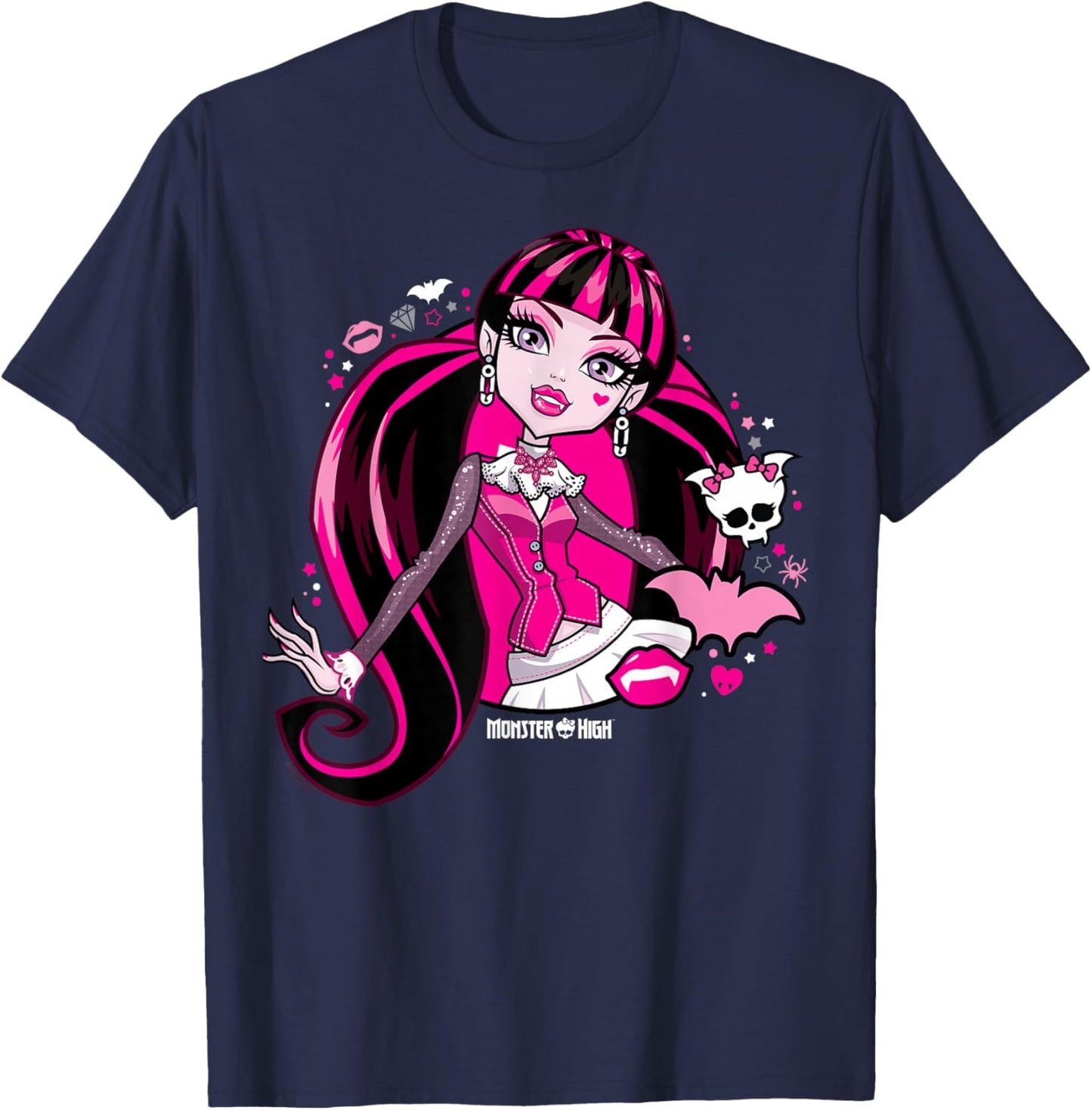 Monster High - Draculaura T-Shirt - T-Shirt | Navy