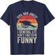 Vintage Retro Civil War Jokes Funny History T-Shirt - T-Shirt | Navy