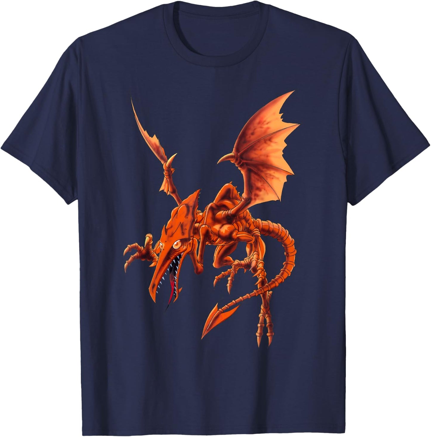 Metroid Ridley 3D Poster T-Shirt - T-Shirt | Navy
