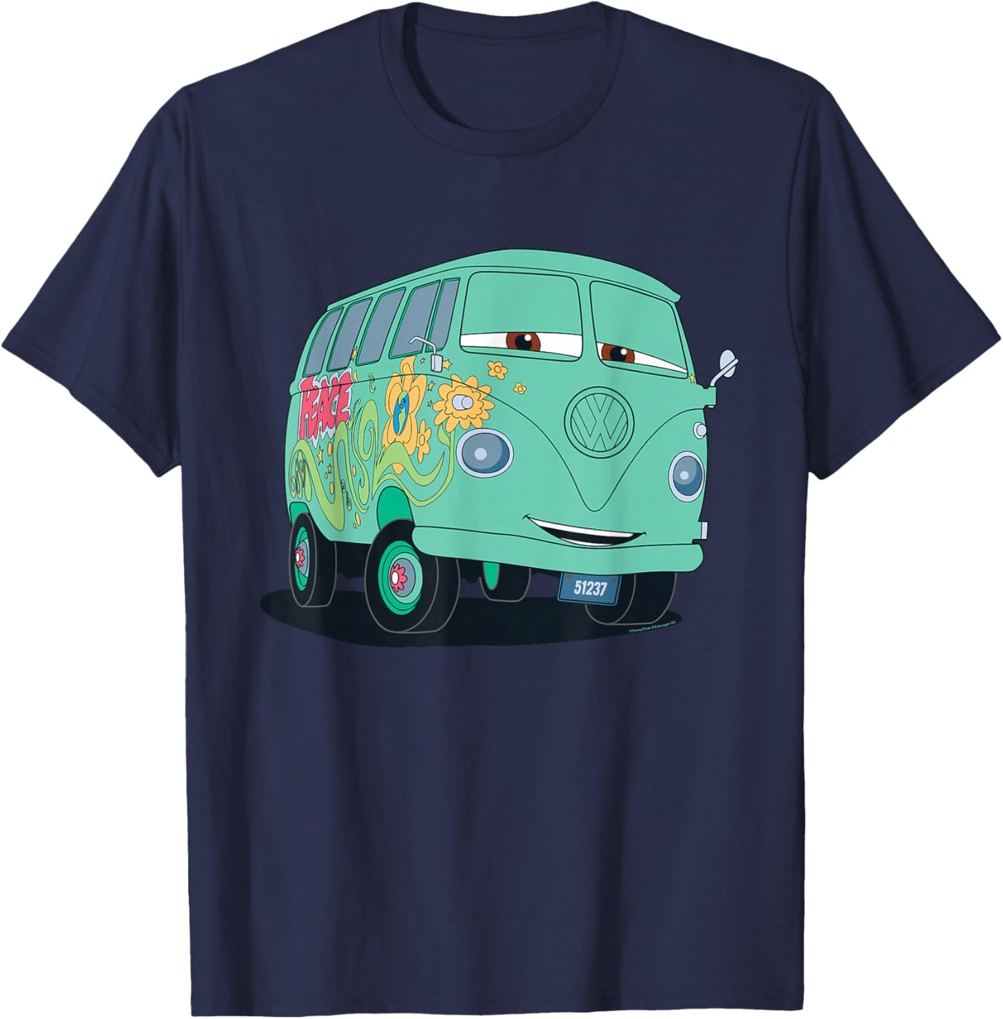 Disney and Pixar's Cars Fillmore Big Pic Costume T-Shirt - T-Shirt | Navy