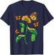 Monarch Butterfly Lover Life Cycle Metamorphosis Caterpillar T-Shirt - T-Shirt | Navy