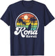 Vintage Kona Beach Hawaii Surf Hawaiian Surfing 70's Gift Men Women Girls Kids T-Shirt - T-Shirt | Navy