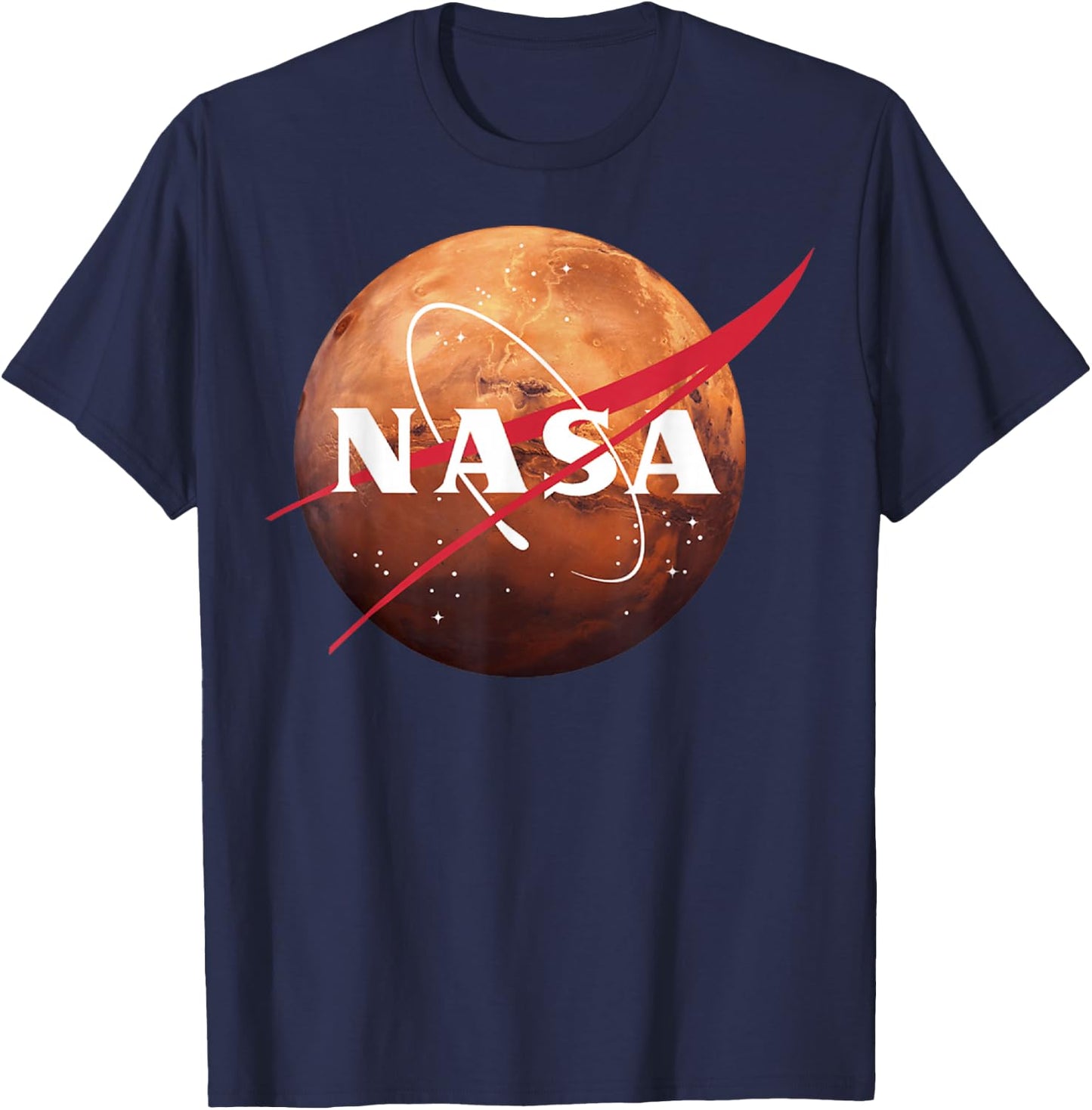 NASA Mars Planet logo T-Shirt - T-Shirt | Navy