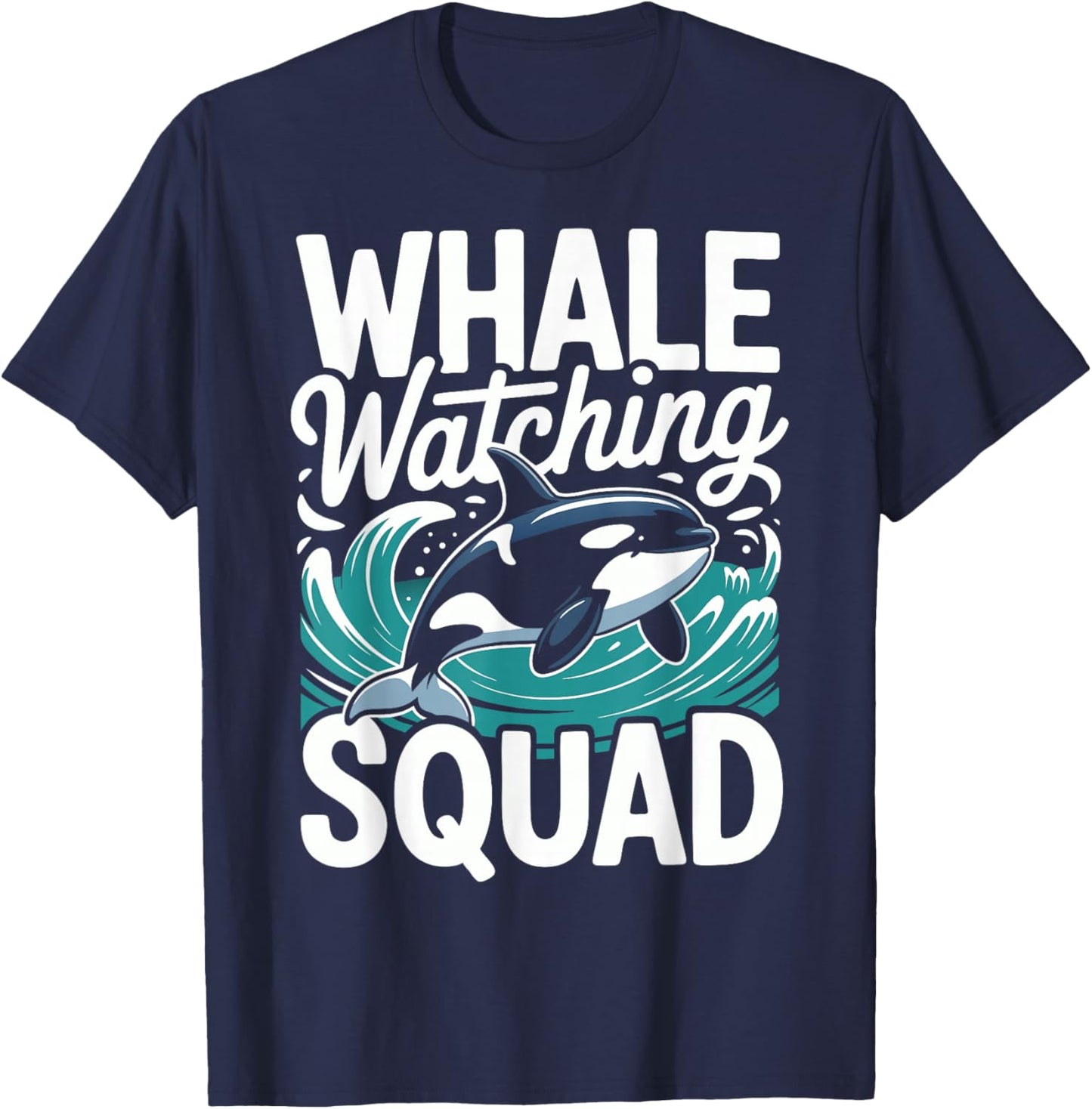 Family Whale Watching Tour T-Shirt - T-Shirt | Navy