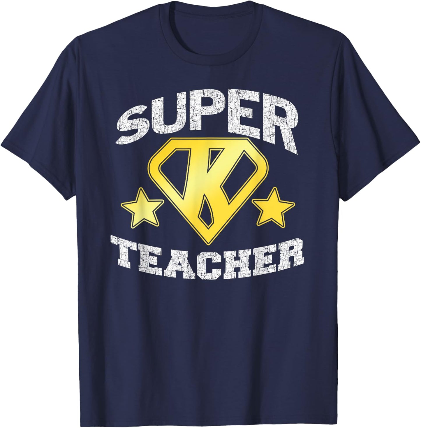 Super Kindergarten Teacher Hero Men Women Kids T-Shirt - T-Shirt | Navy