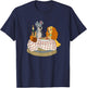 Disney Lady and Tramp Bella Notte Spaghetti T-Shirt - T-Shirt | Navy