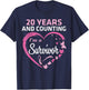 20 Years And Counting I'm A Breast Cancer Survivor Fight Win T-Shirt - T-Shirt | Navy