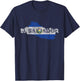 Salvadoran Map and Flag - Desperate El Salvador T-Shirt - T-Shirt | Navy