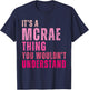 It's A Mcrae Thing You Wouldn't Understand Mcrae T-Shirt - T-Shirt | Navy