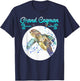Grand Cayman Islands Turtle Tuna Stingray Blue Souvenir Gift T-Shirt - T-Shirt | Navy