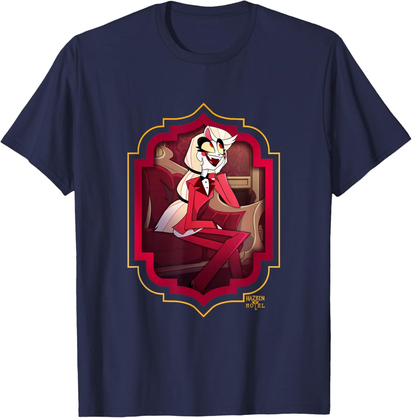 Hazbin Hotel - Charlie T-Shirt - T-Shirt | Navy