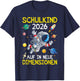 Schulkind 2026 Weltraum Planet Jungen Einschulung Astronaut T-Shirt - T-Shirt | Navy