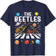 The Beetles - Entomology Insect Bug Collector Entomologist T-Shirt - T-Shirt | Navy