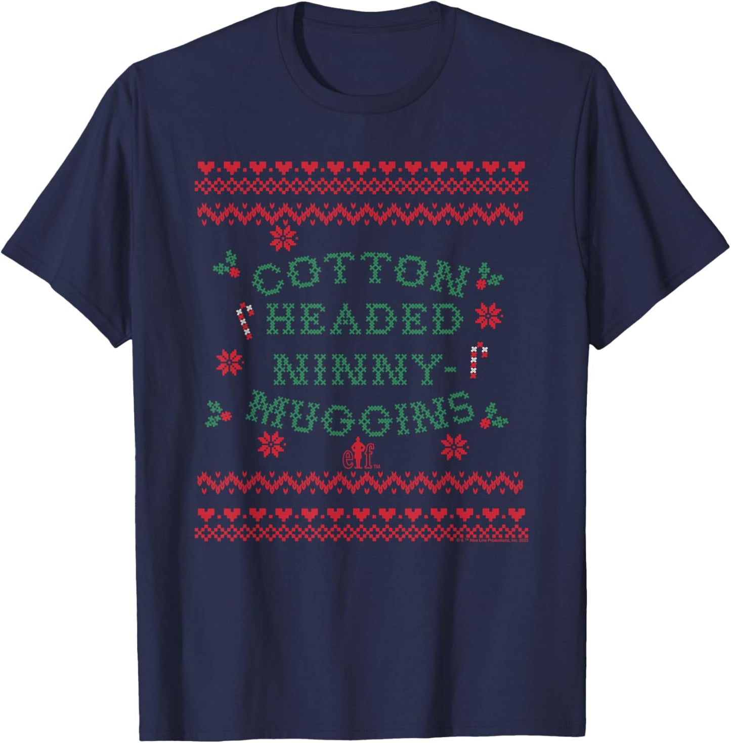 Elf - Elf Quote T-Shirt - T-Shirt | Navy